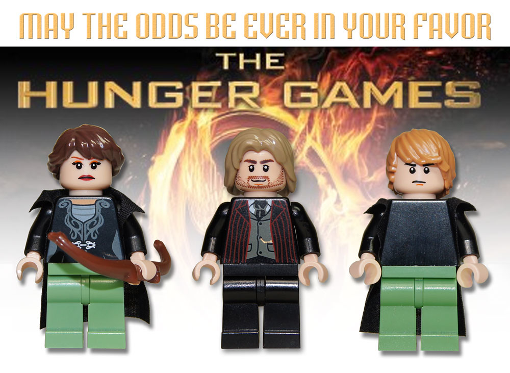 Hunger Games Lego Minifigures These figures are based on t… Flickr