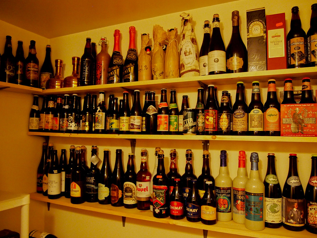 My Home Beer Cellar February '12 I began cellaring beer … Flickr