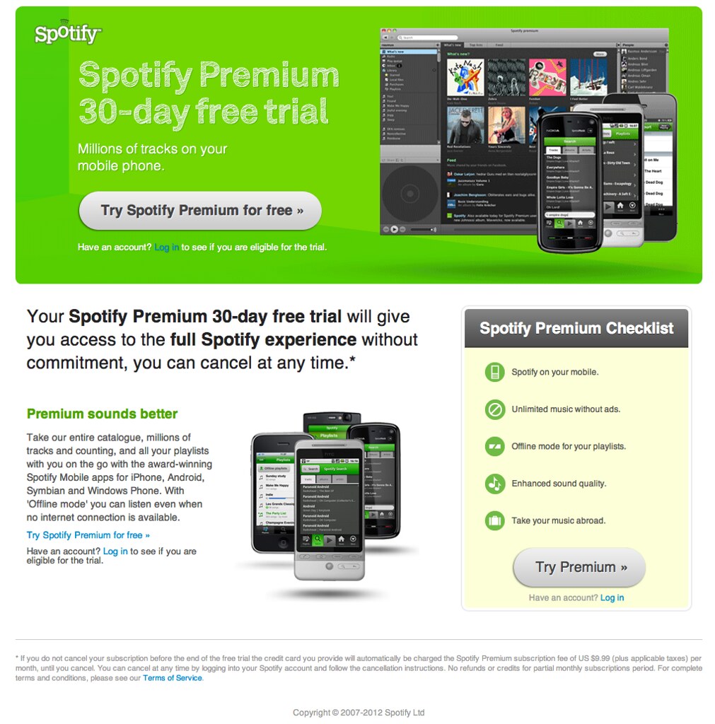 Spotify Premium free trial Spotify Flickr