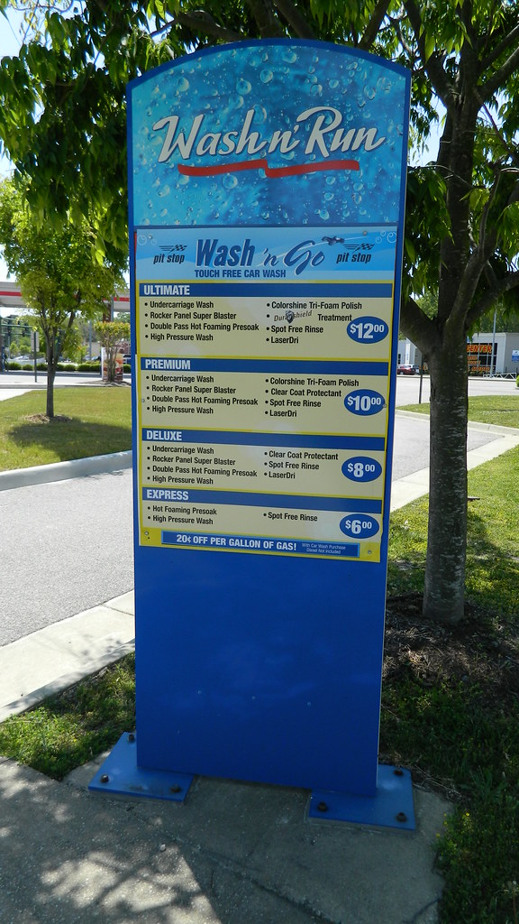 Wash n Run A Wash n Run car wash, a part of the Exxon/Pit … Flickr