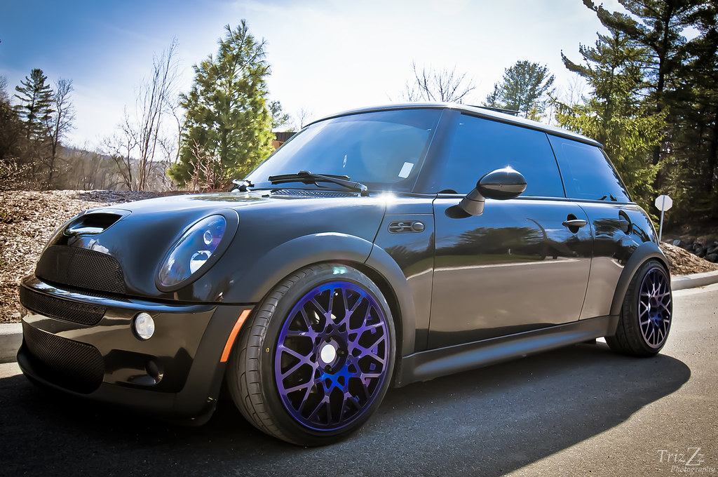 Dark Candy Purple Mini Cooper Rotiform Mini Cooper S 2005 … Flickr