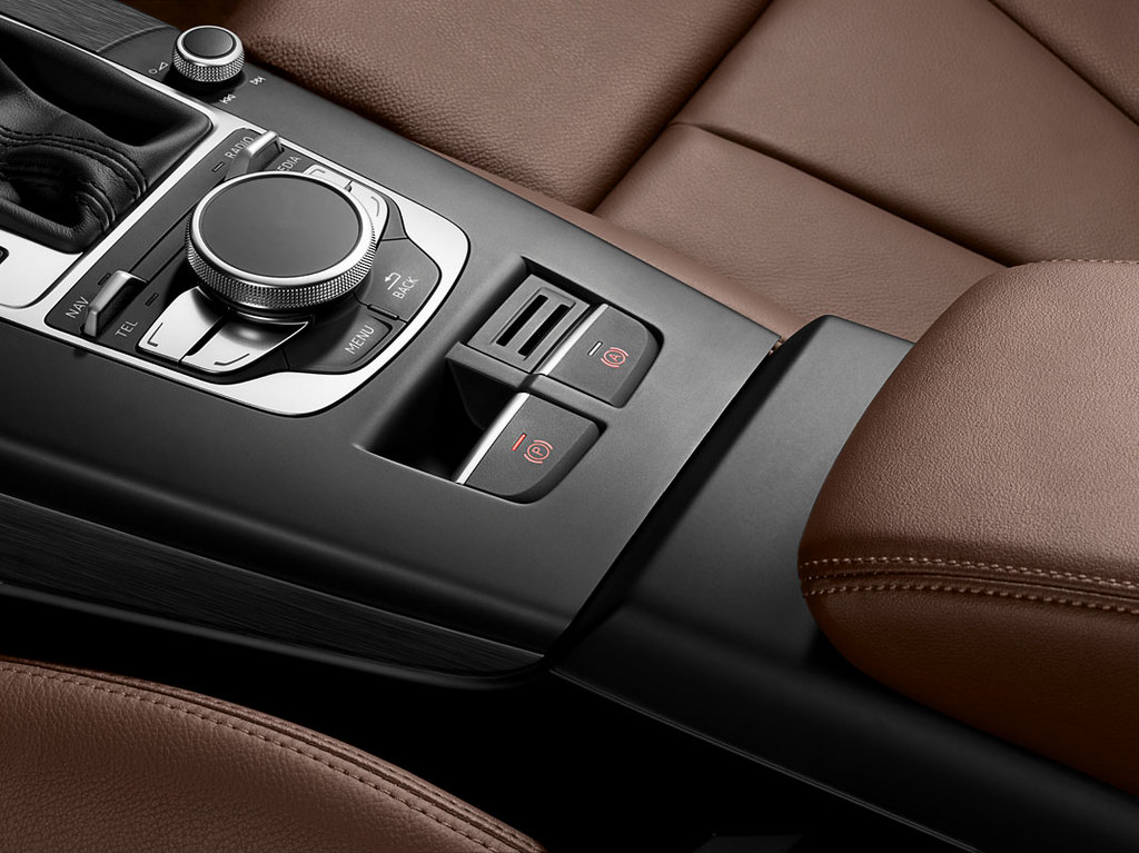 New Audi A3 Parking Brake The Audi A3 parking brake button… Flickr