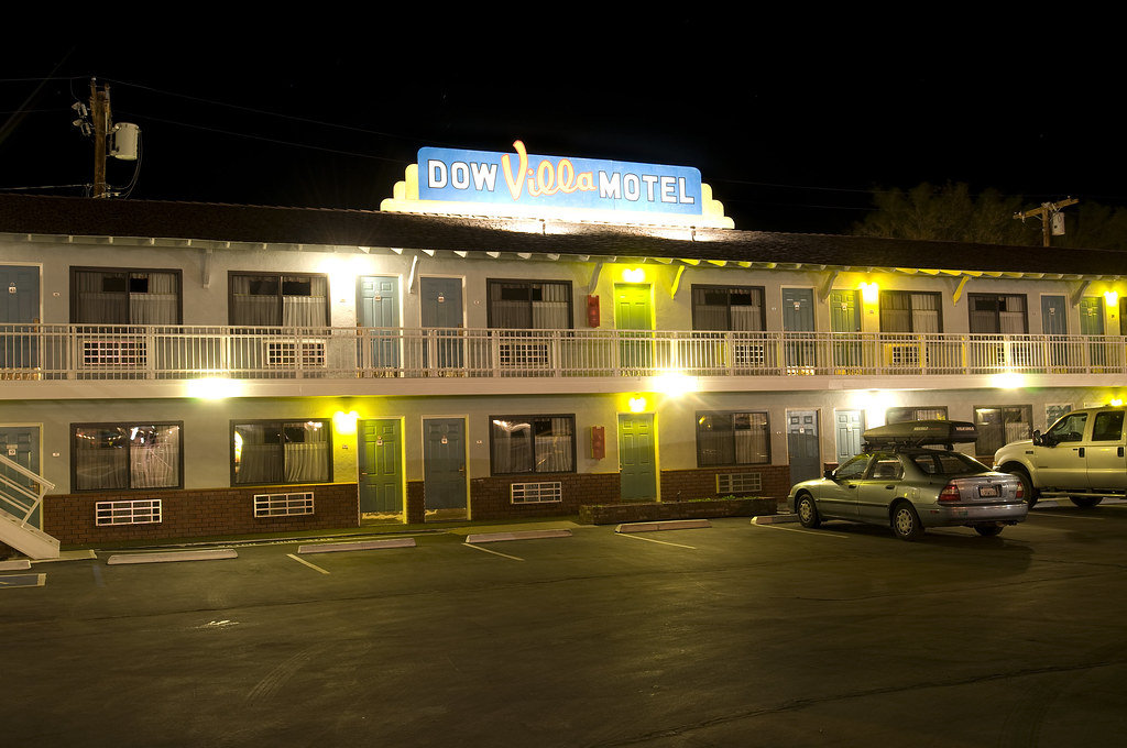 Dow Villa Motel Lone Pine, California Curtis Perry Flickr