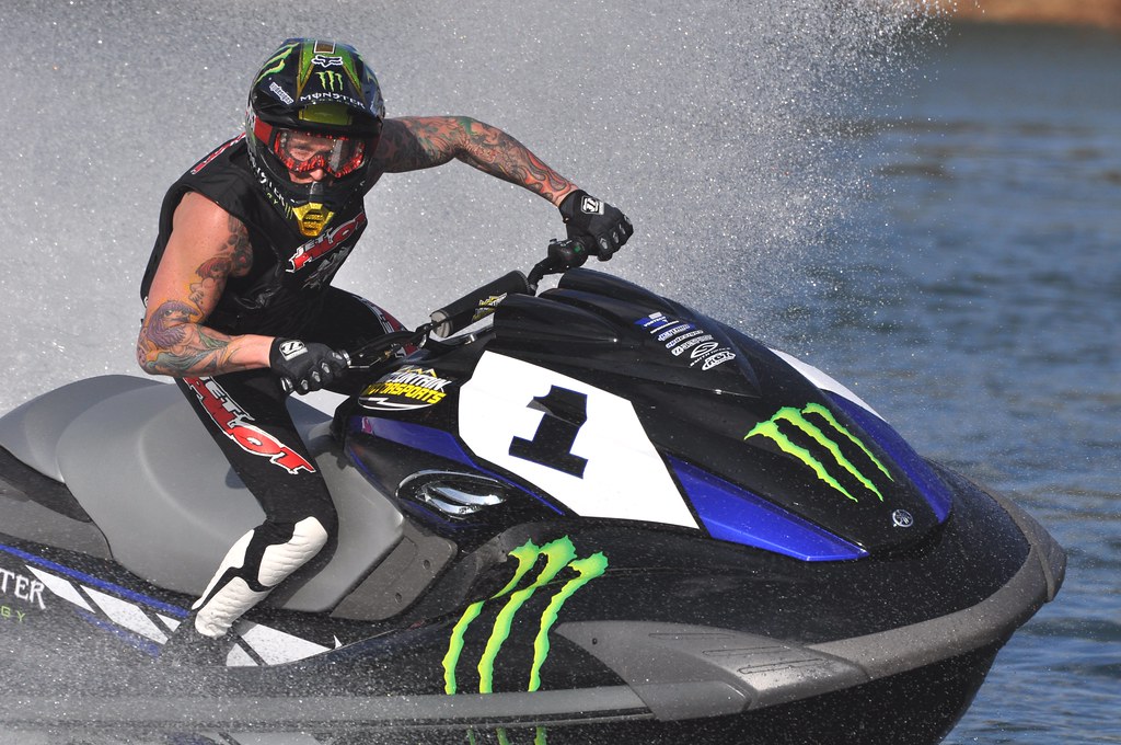 Dustin Farthing aboard his Yamaha FZR Yamaha Watercraft Group Flickr