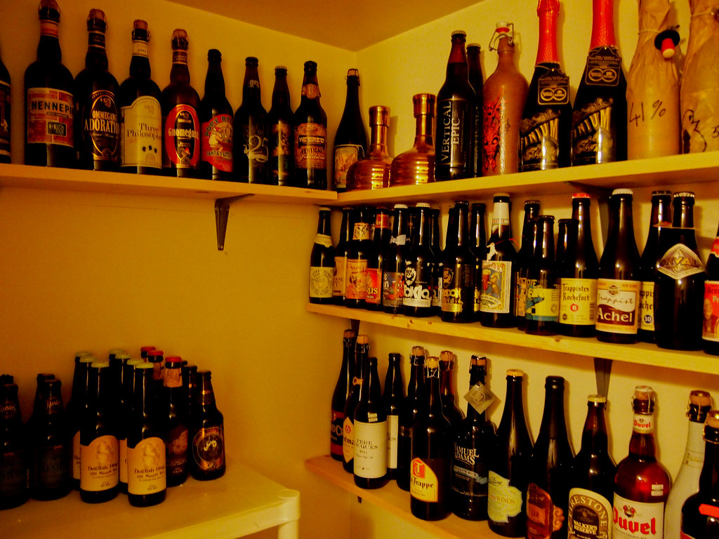 My Home Beer Cellar February '12 I began cellaring beer … Flickr