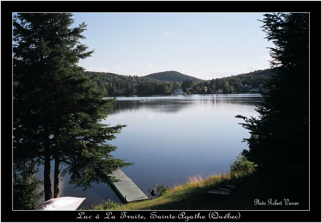 Lac à la truite, SteAgathe, Québec/ Trout lake , Quebec Flickr