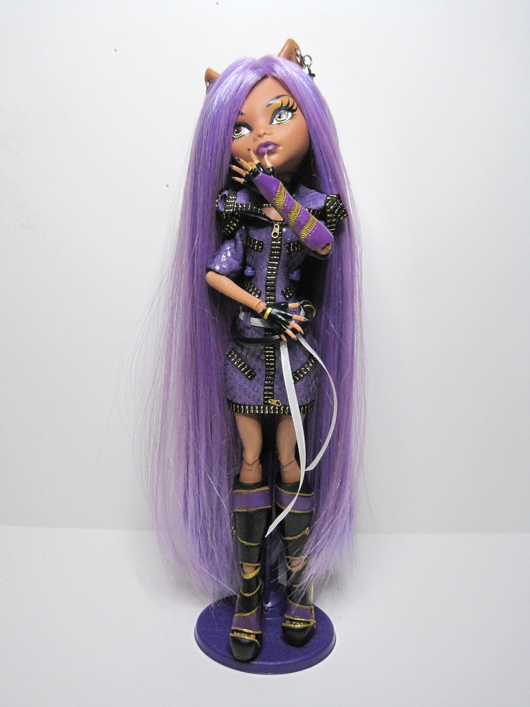Monster High Rerooted DOTD Clawdeen Monster High reroot Mylene Flickr