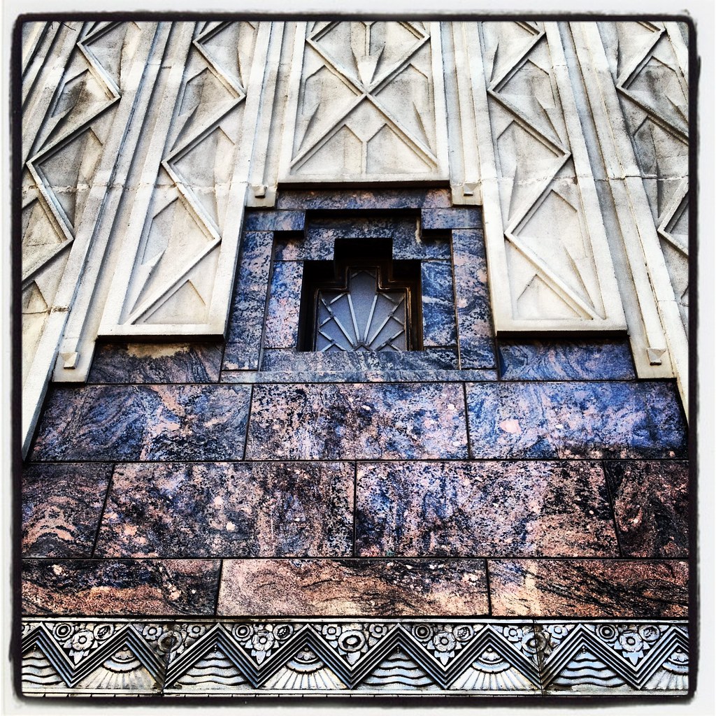 Art Deco Architecture Zig Zag Moderne Marble IMG_5051 Flickr