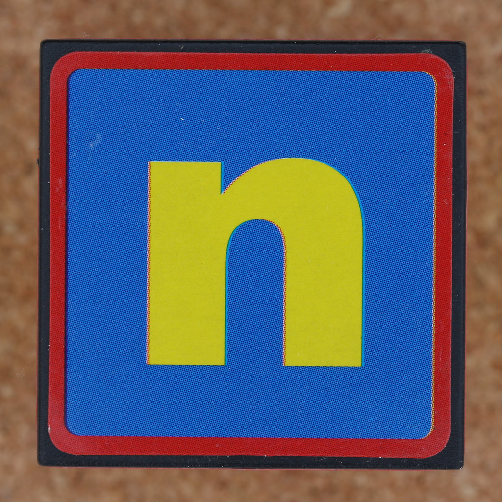 Brick letter n Leo Reynolds Flickr