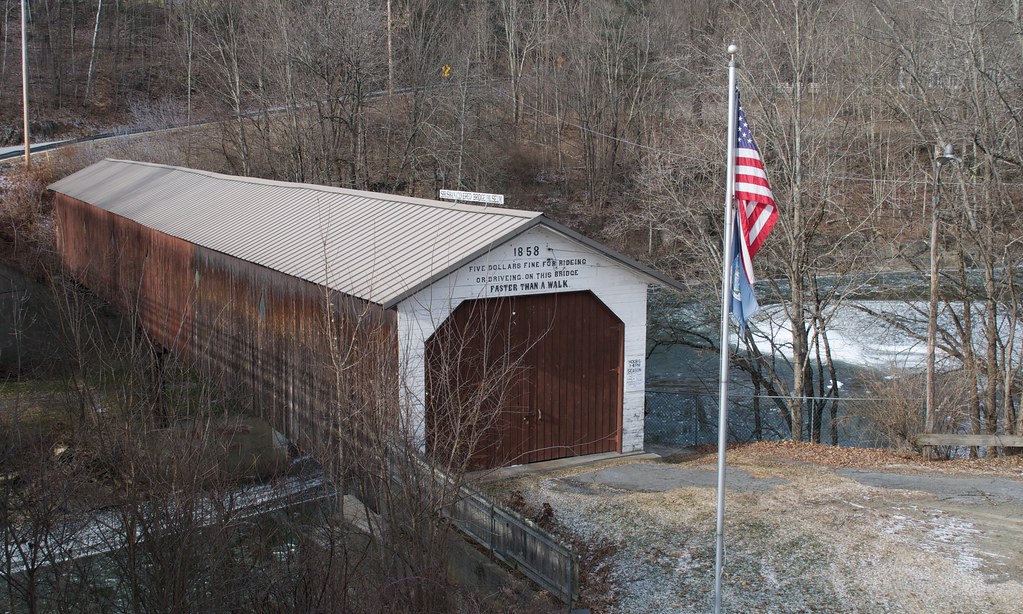 Shushan Covered Bridge Shushan, NY, USA The Shushan Covere… Flickr