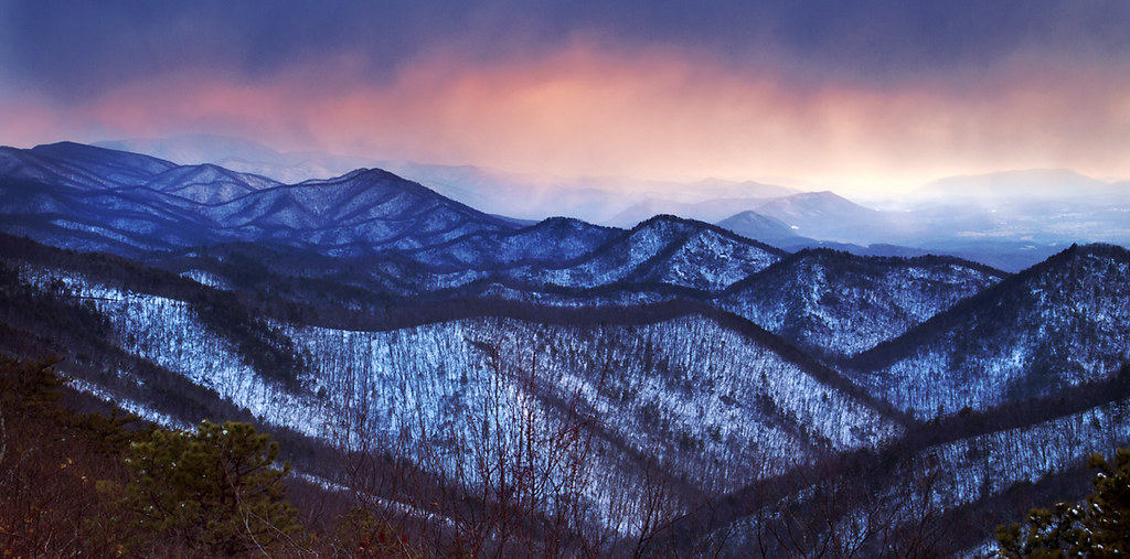 Blue Ridge Winter Wonder Blue Ridge Parkway Milepost 45 Bu… Flickr