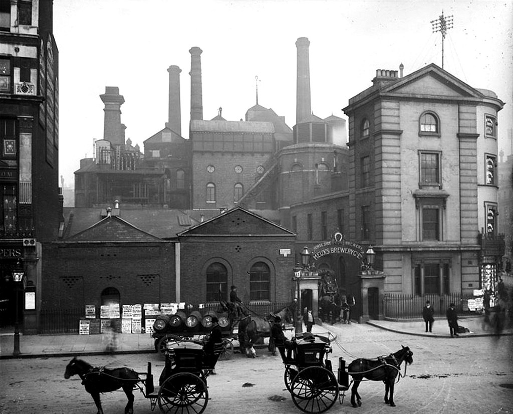 319Tottenham Court Road Meux's Horseshoe Brewery Flickr