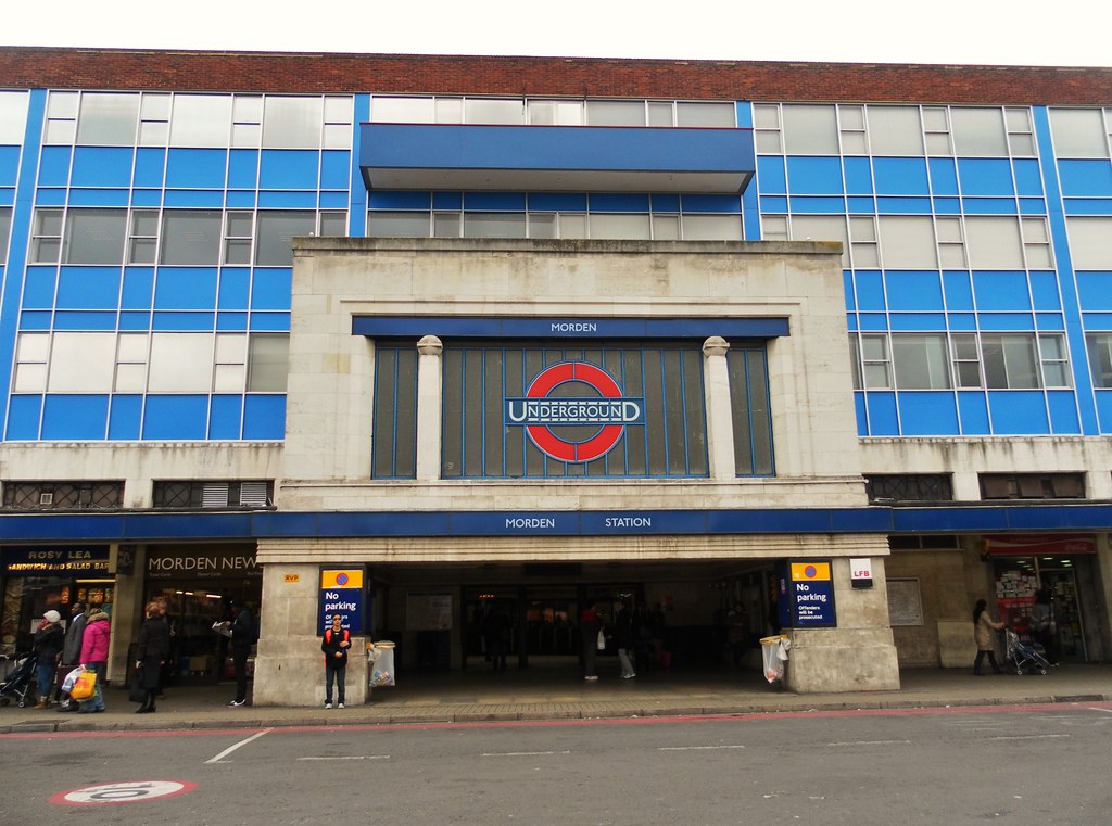 Morden Underground Station Morden station was opened in Se… Flickr
