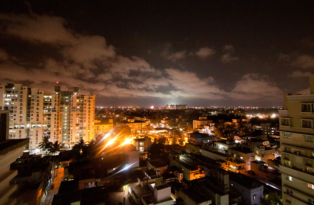Chennai Night Sky Taken from the rooftop using a wide angl… Suri