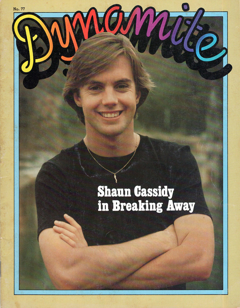 Dynamite No. 77 Shaun Cassidy Shaun Cassidy from the TV se… Flickr