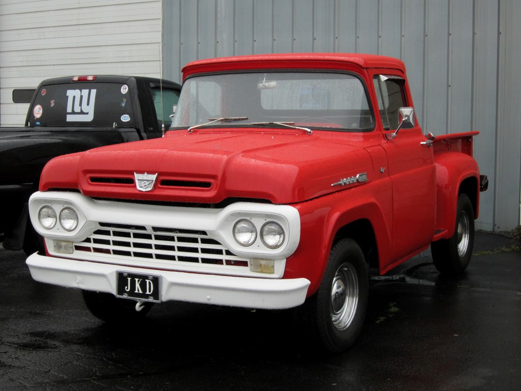 1960 Ford F100 pickup I spotted this '60 Ford truck at a … Flickr