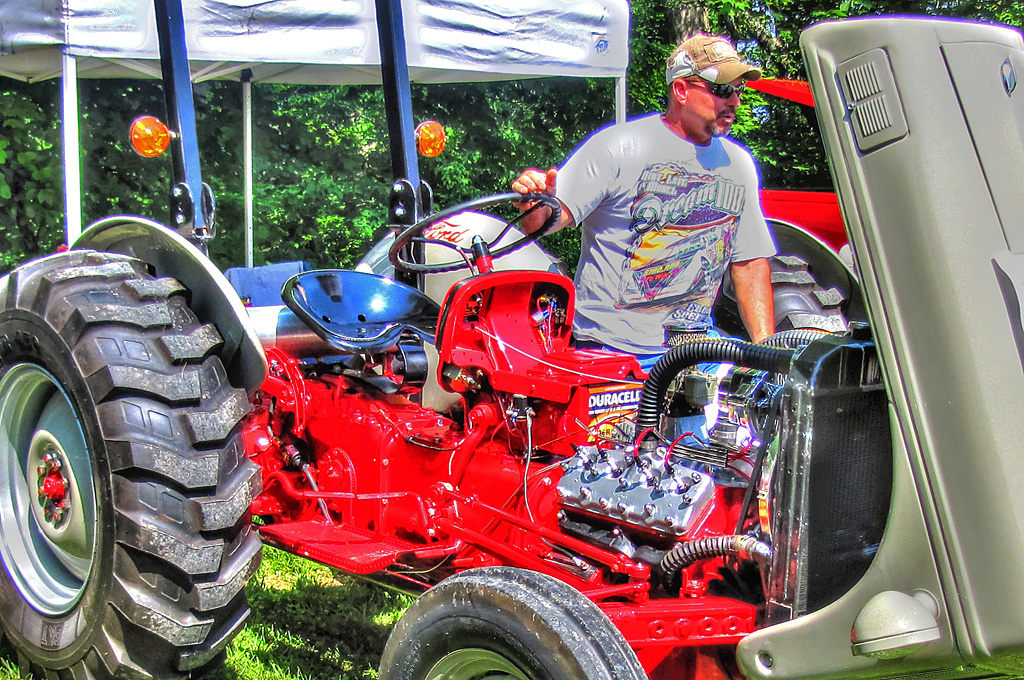 Ford V8 8N | "The 60-hp engine is from a 1937 Ford," the own… | Flickr