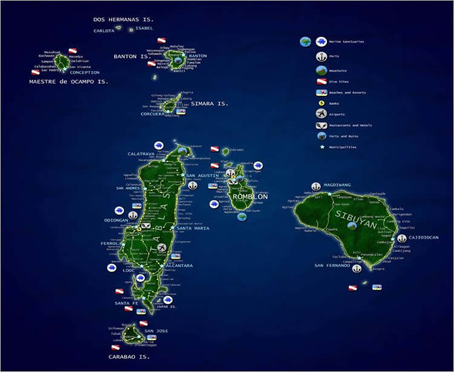 Romblon Island Philippines Map romblonmapforwebpages Flickr Photo Sharing!
