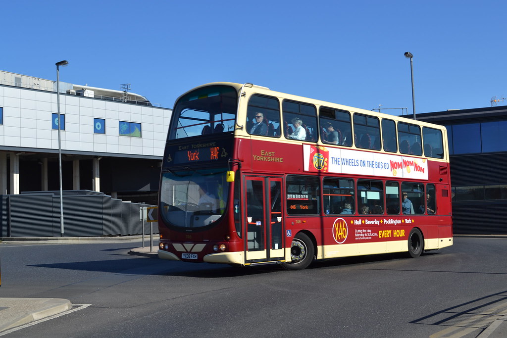 East Yorkshire 746 Hull bus station 26th March 2012. Clifton009