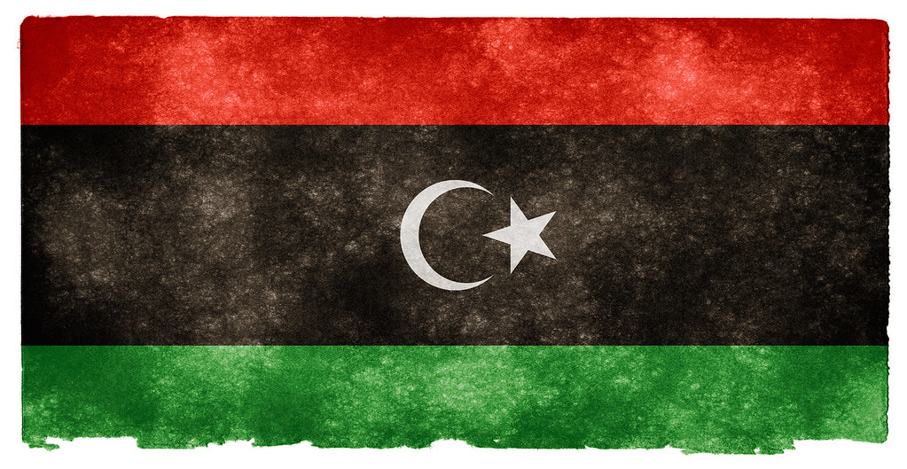 Libya Grunge Flag Grunge textured flag of Libya on vintage… Flickr