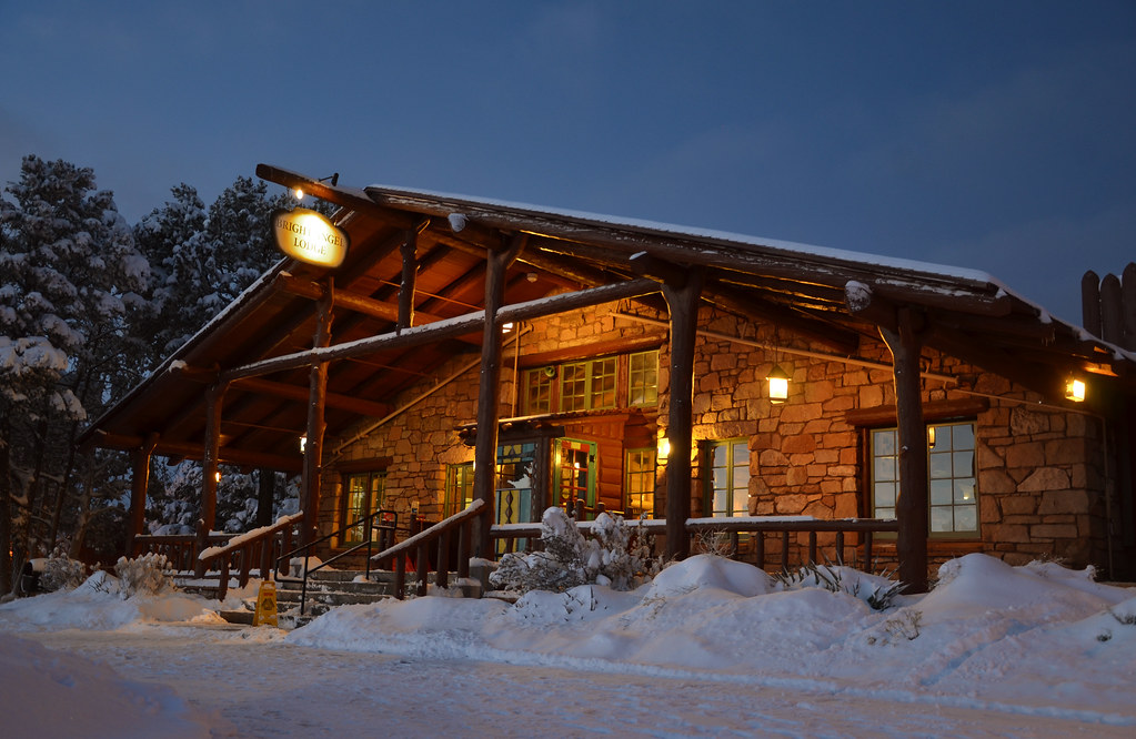 Grand Canyon National Park Bright Angel Lodge in Winter 2… Flickr