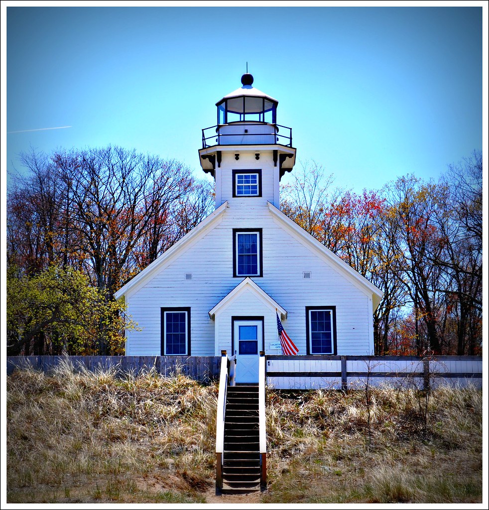 The Old Mission Point Lighthouse Old Mission Peninsula. FA… Flickr