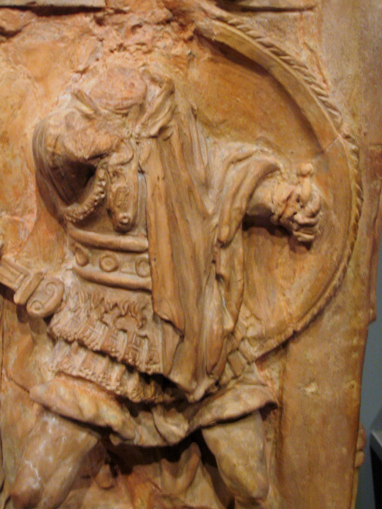 Etruscan urn headless warrior Terracotta Mid2nd c. BCE S… Flickr