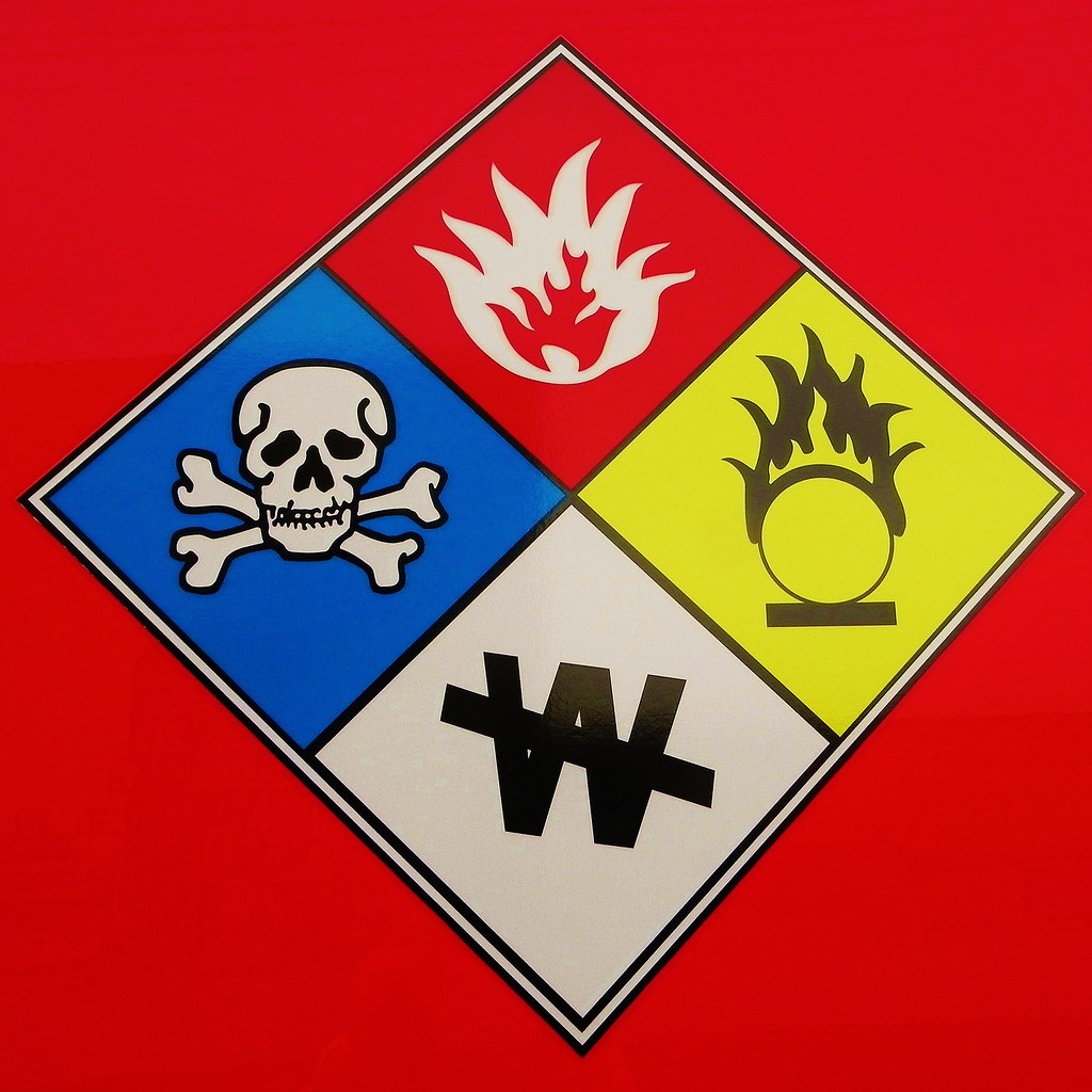 National Fire Protection Association placard Each of the f… Flickr