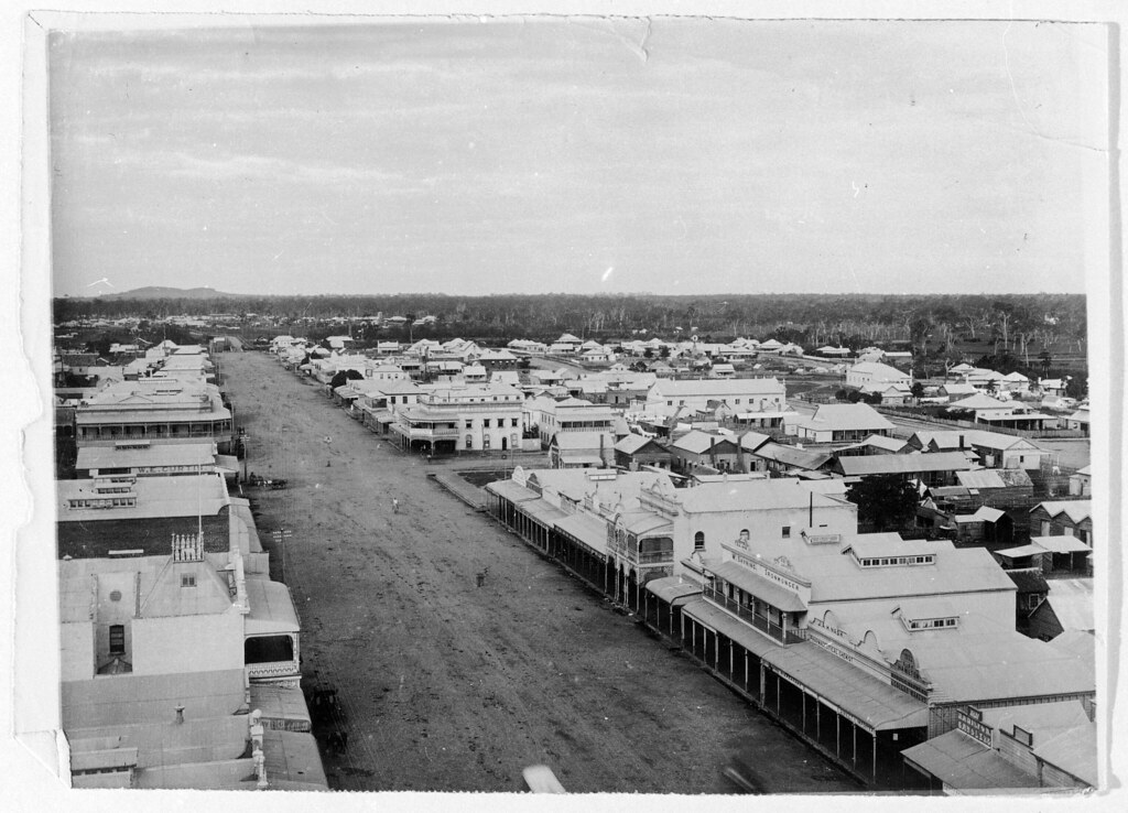 Bourbong Street, Bundaberg. This photograph is from a blac… Flickr