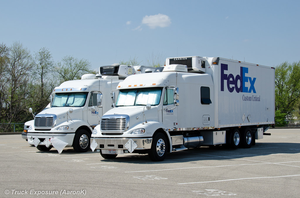 FedEx Custom Critical Freightliner Columbia Mid America Tr… Flickr
