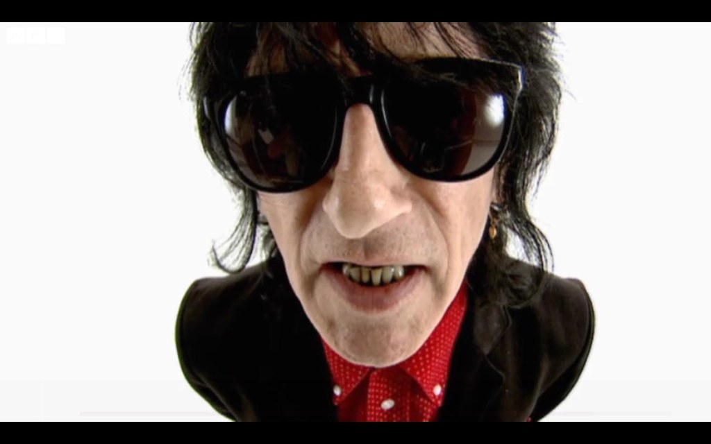 Evidently John Cooper Clarke on BBC Punk Britannia perform… Flickr