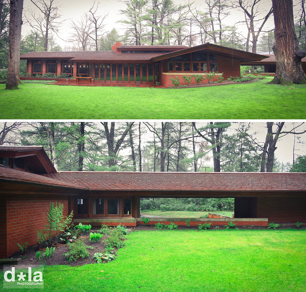 Frank Lloyd Wright's Zimmerman House, Manchester NH. Flickr