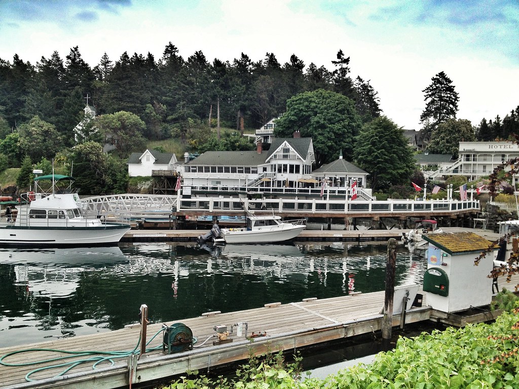 Roche Harbor Marina Entrance Roach Harbor San Juan Islan… Flickr