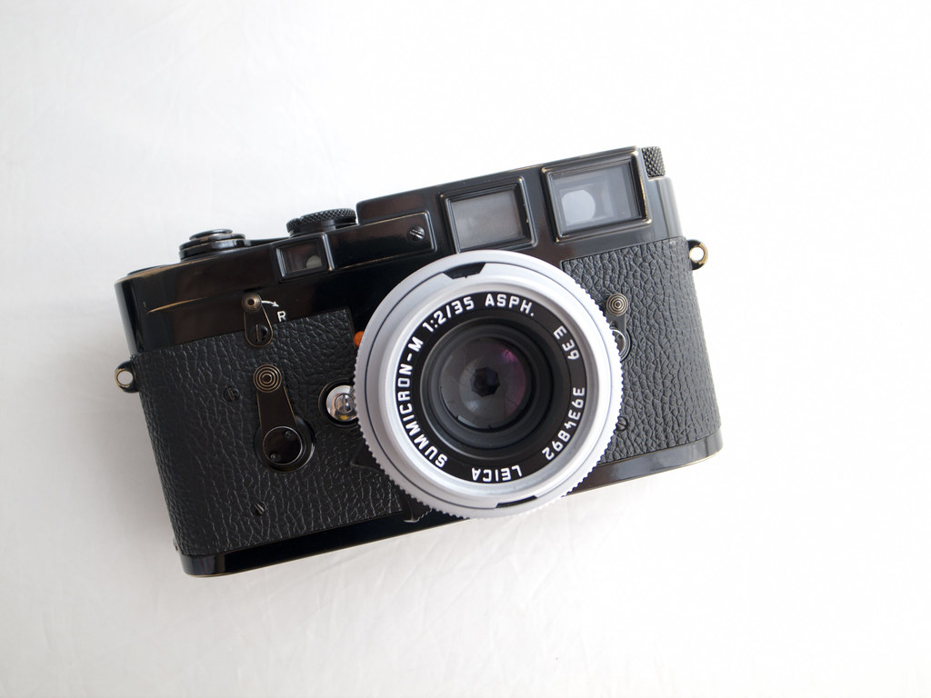 Original Black Paint Leica M3 w/35mm Chrome Summicron ASPH… Flickr