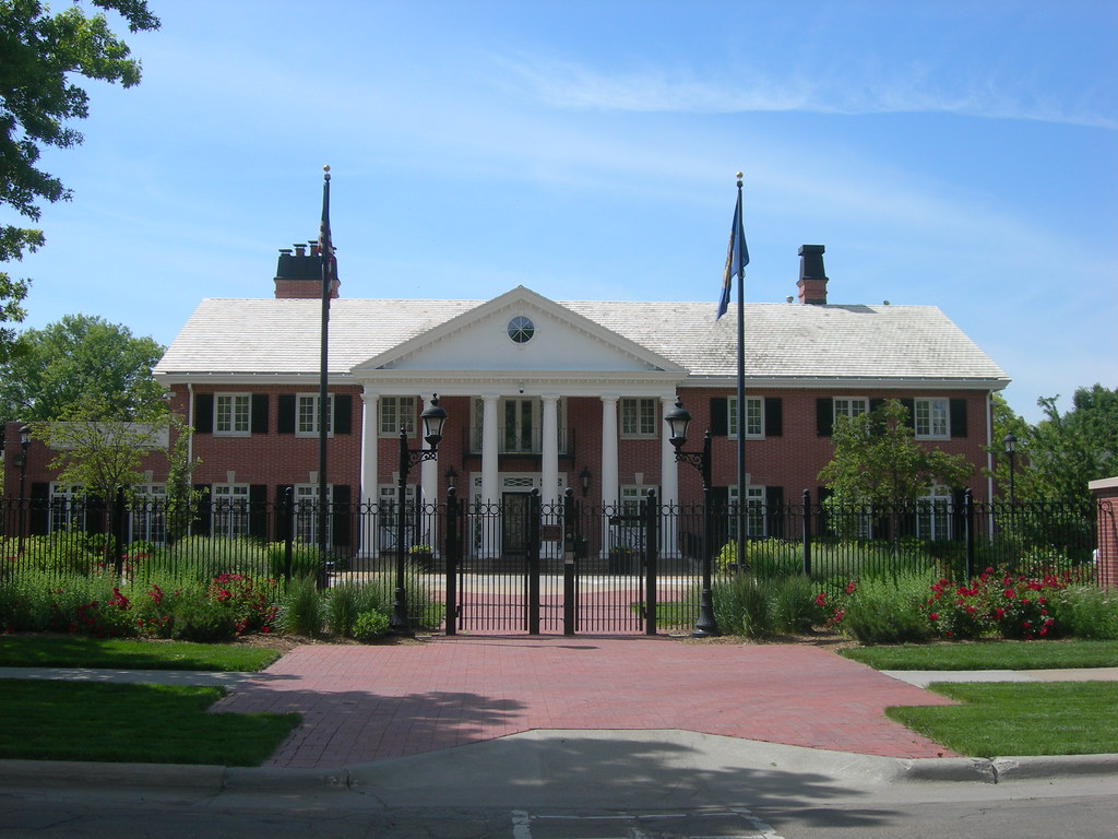 Nebraska Governor's Mansion Lincoln, Nebraska Located acro… Flickr