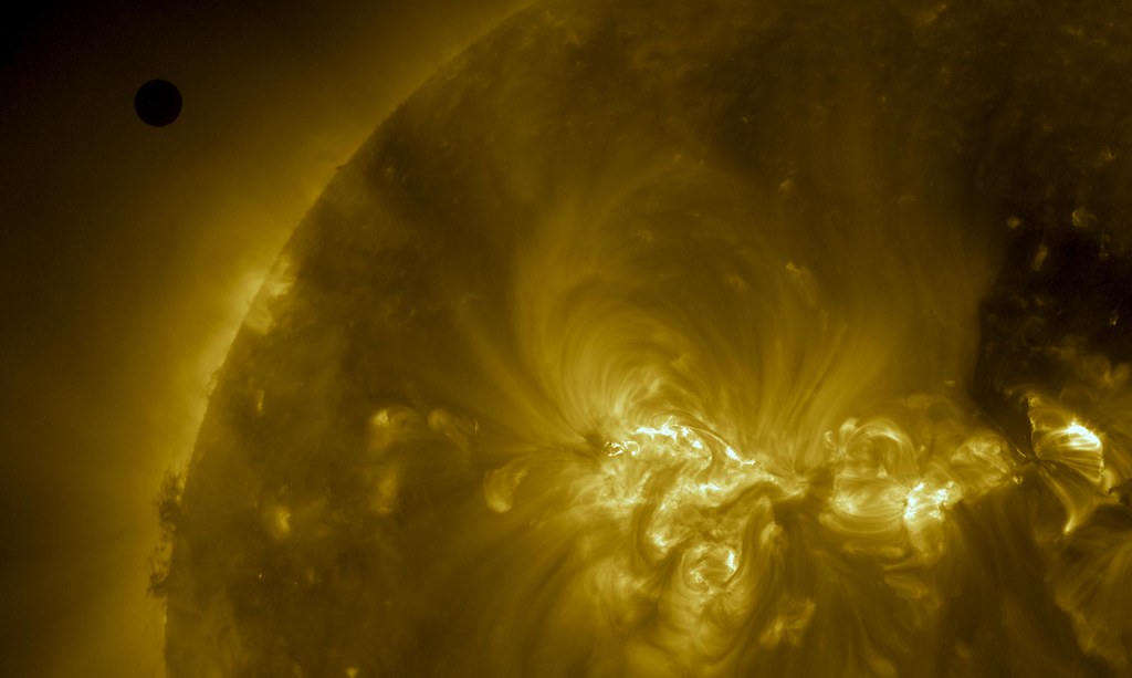 NASA's SDO Satellite Captures Venus Transit Approach Bi… Flickr