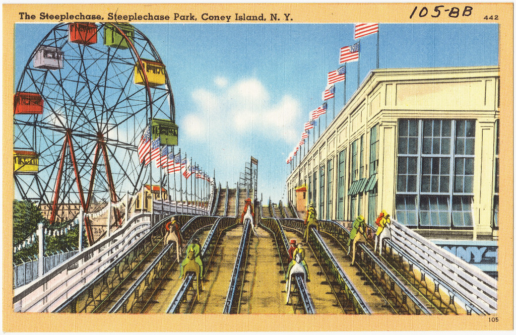 The Steeplechase, Steeplechase Park, Coney Island, N. Y. Flickr