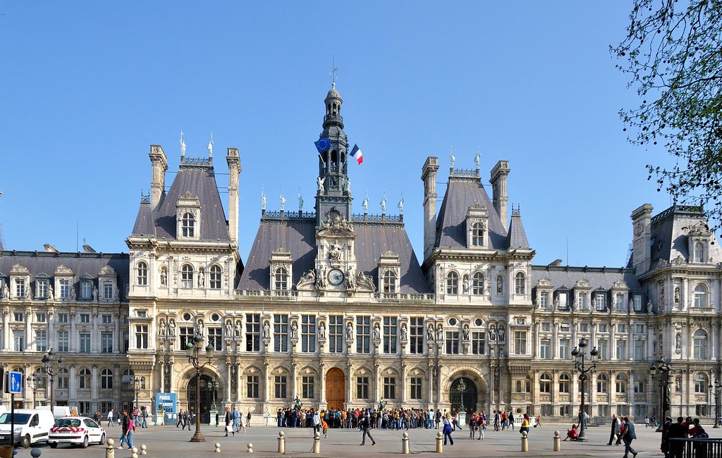 Paris Hôtel de Ville / Townhall 2/2 The Hôtel de Ville … Flickr