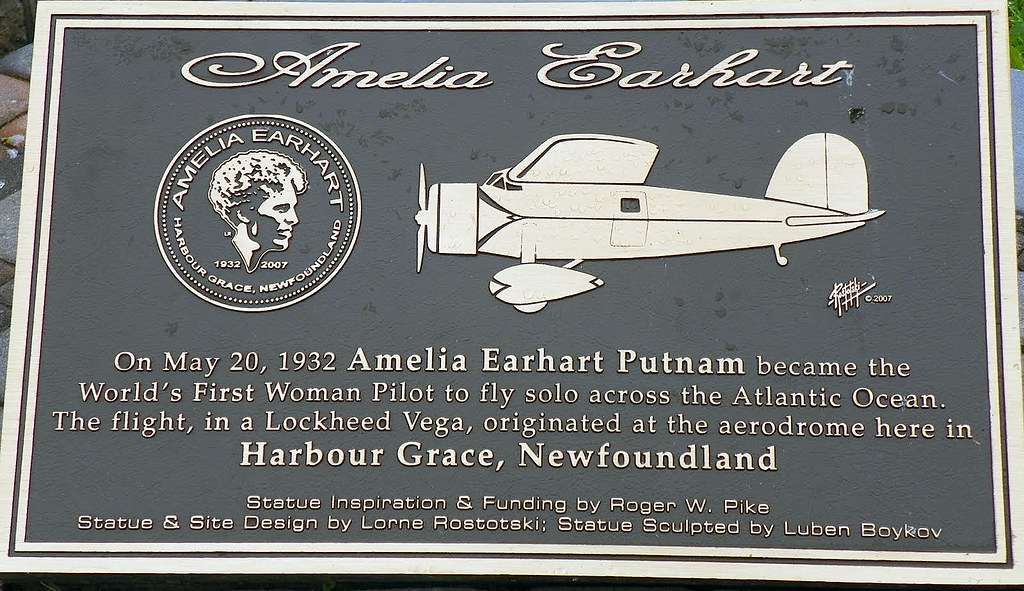 Harbour Grace 32 — Amelia Earhart Memorial Harbour Grace i… Flickr