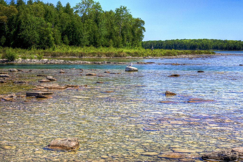The West Harbor Channel Washington Island, Wisconsin Flickr