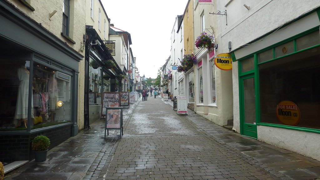 St Mary Street shopping area Chepstow Town Centre Flickr