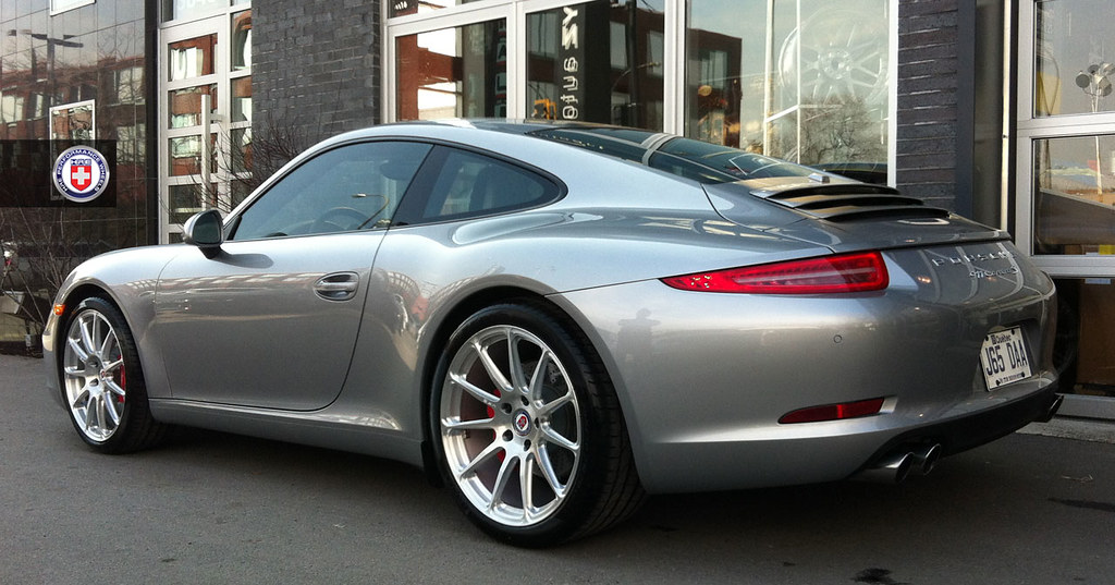 Porsche 991 Grey Silver HRE P43SC Brush HRE Wheels Flickr