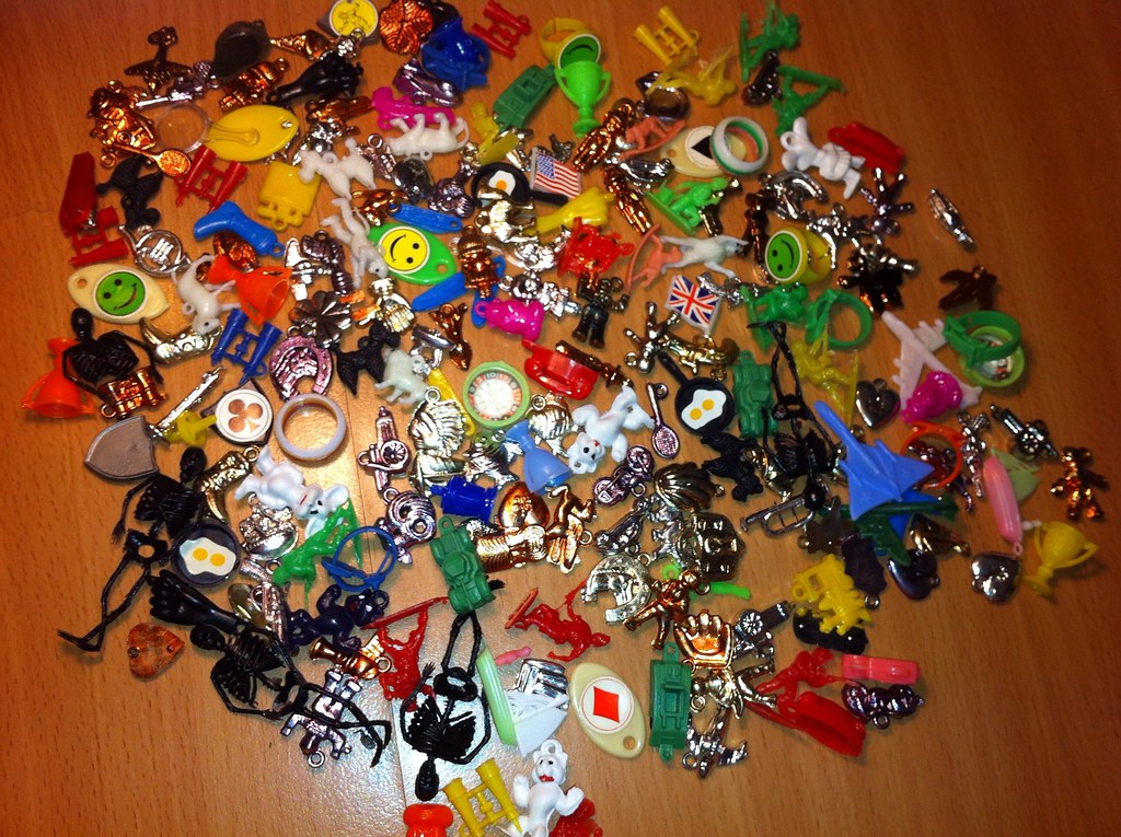 Vintage Cracker Jack prizes! Bought these awhile back and … Flickr