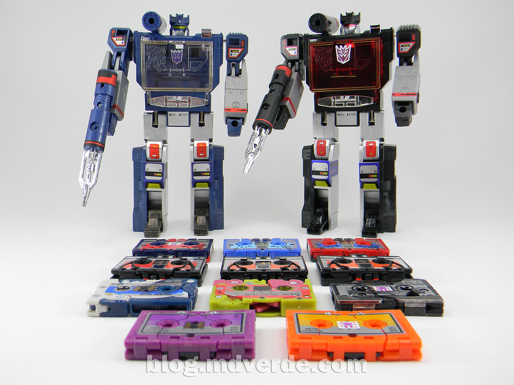 Transformers Soundblaster G1 Encore modo robot vs Soun… Flickr