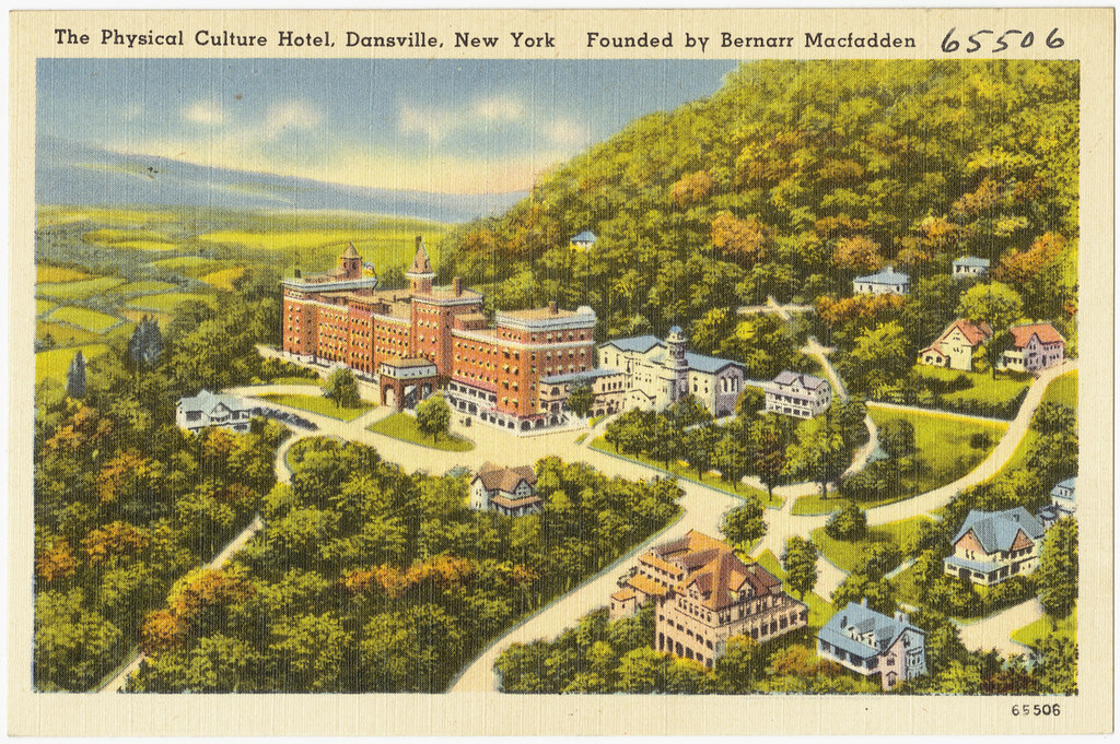 The Physical Culture Hotel, Dansville, New York. Founded b… Flickr