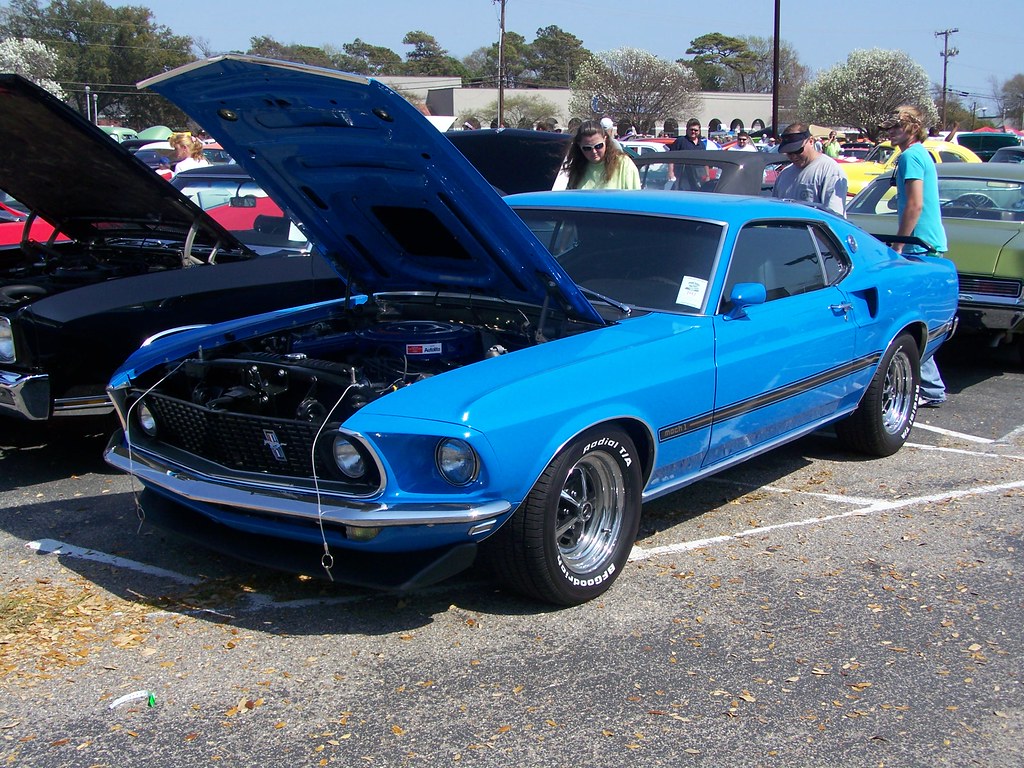 GRABBER BLUE 1969 MUSTANG MACH 1 Pete Stephens Flickr