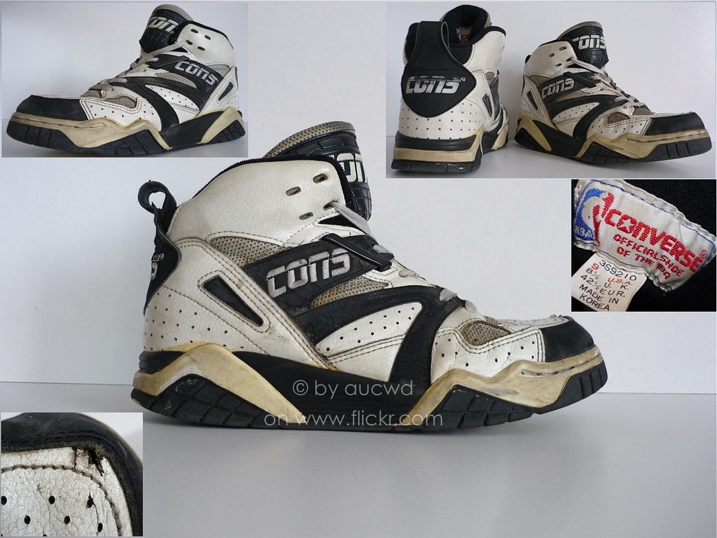 80`S / 90`S VINTAGE CONVERSE CONS BASKETBALL HI SHOES / HI… Flickr