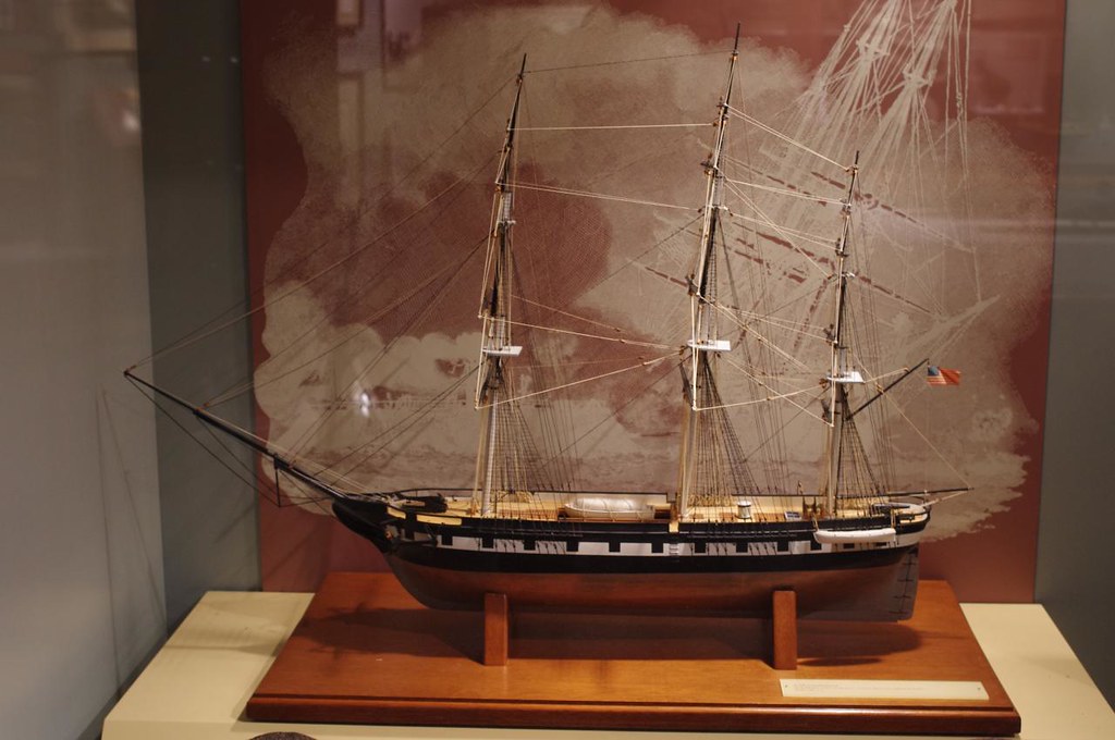 USS Cumberland Cumberland was a sail frigate built in 1842… Flickr