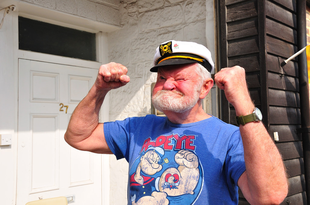 Poopdeck Pappy Popeye Lives! Poopdeck Pappy is alive and w… Flickr