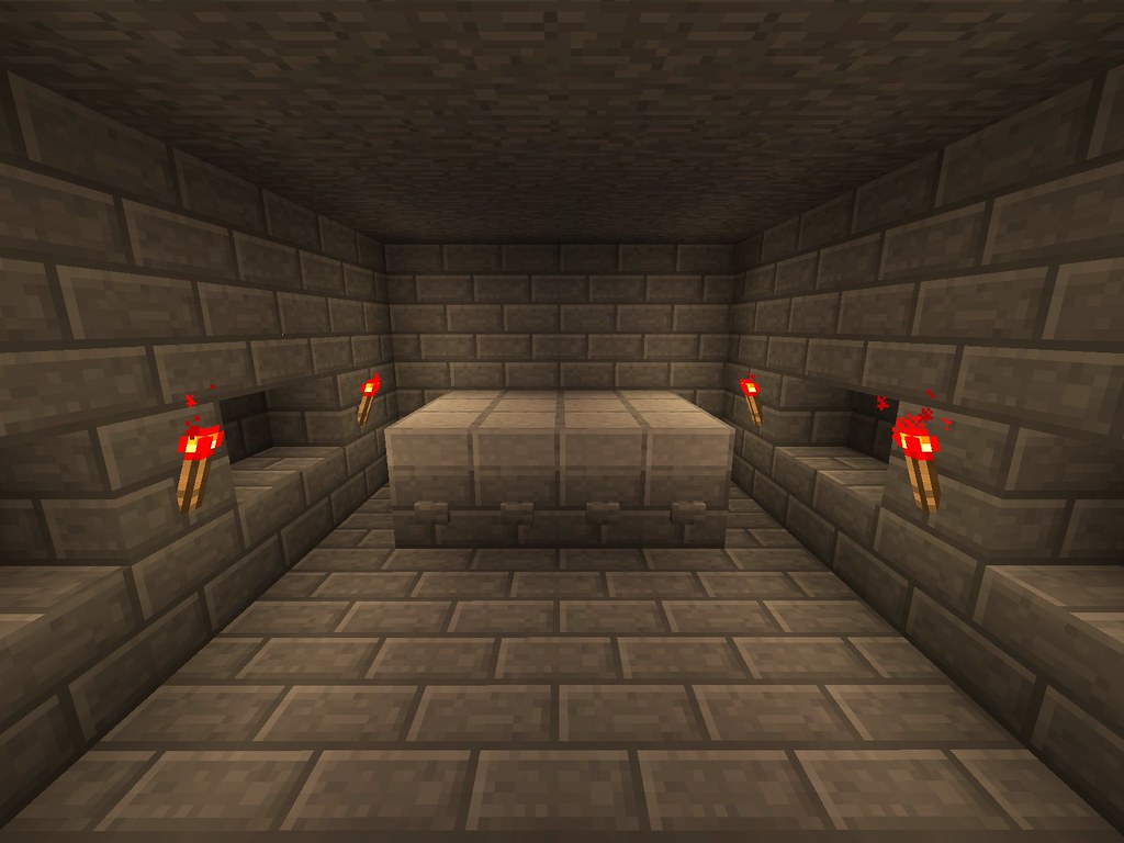 Minecraft/DwarfFortress Tomb The tomb in my DFinspired Mi… Flickr
